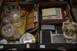 A quantity of decorative china, glass etc.