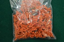 Quantity of coral beads.