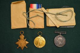 World War I medals.
