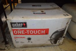 A Weber One Touch barbecue, boxed, unused.