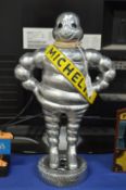 A cast metal Michelin man.
