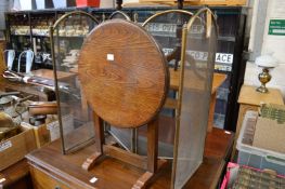 A spark guard and occasional furniture.