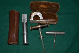 Corkscrews and other items.