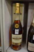 A bottle of Rastignac XO cognac.