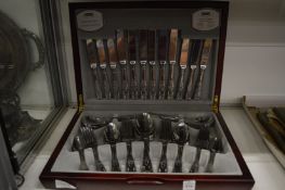 A Viners 44 piece canteen of Kings pattern cutlery.