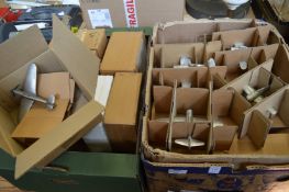 A collection of die-cast model aeroplanes.