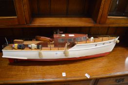 Model of a boat.