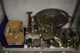 Plated items and various other collectables.