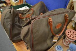 Two Mulberry holdalls.