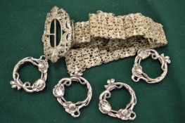 Quantity of white metal jewellery etc.