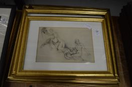 William Russell Flint, a group of four prints depicting female figure studies.