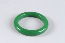 A JADE BANGLE. 3ins.