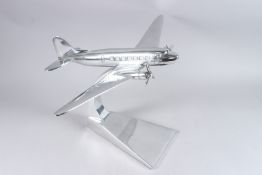 A LARGE DAKOTA CHROME MODEL. 13ins high.