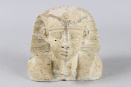 AN EGYPTIAN BUST. 5ins high.