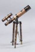 A REPLICA TELESCOPE ON A STAND. Kelvin & Hughes.