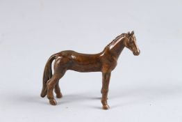 A JAPANESE BRONZE HORSE. 3ins.