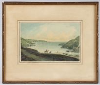 ENGLISH SCHOOL (LATE 18TH / EARLY 19TH CENTURY) coastal scene with beached fishing boats and