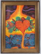 ARDY STRÜWER (1939-2023) 'Bloemend Hart RIPSA V 66', oil on canvas, signed and dated 66 inscribed