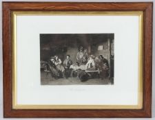 AFTER FRANZ VON DEFREGGER 'The Mock Tyrolese' photogravure print, 18cm x 25cm plate