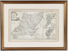T CONDER (18TH CENTURY) 'A New Map of the Counties of Orkney, Caithness, Sutherland, Ross & Comarty'