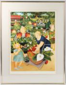 BERYL COOK (1926-2008) Garden Centre, limited edition colour print, published by Alexander Gallery