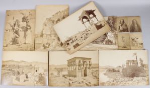 H BECHARD 19TH CENTURY PHOTOGRAPHS A collection of photographic views of Egypt and the Middle