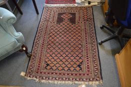A good Persian prayer rug, with all-over stylised decoration, 149cm x 100cm.