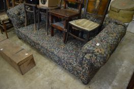 Victorian Chesterfield settee.