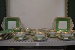 A Copelands Spode Oaklea part tea service.