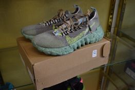 A pair of Nike Space Hippie 01 wolf grey/vault black white, size 10½, boxed.