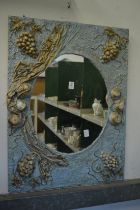 Decorative wall mirror.
