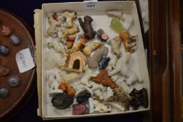 Porcelain miniature animals etc.