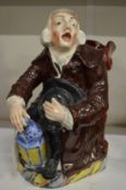 A Staffordshire toby jug 'The Watchman'.