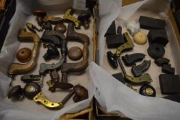 Collection of carpenters brace parts etc.