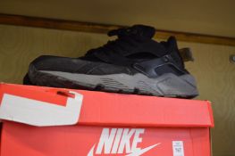 Nine pairs of Nike trainers, all worn, size 10 & 11.