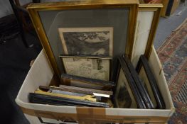 Decorative engravings and prints.