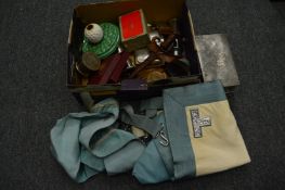 Miscellaneous collectables to include Masonic aprons etc.