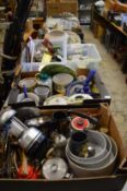 Large quantity of household china and miscellaneous collectables.