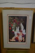 Beryl Cook, Fuchsia fairies, limited edition colour print.