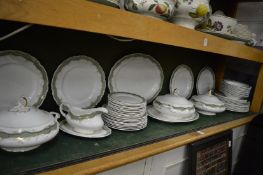 A quantity of Royal Doulton Fontainebleau dinnerware.
