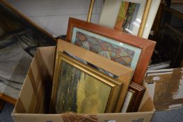 Various paintings and prints etc.