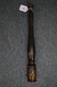 A Victorian truncheon.