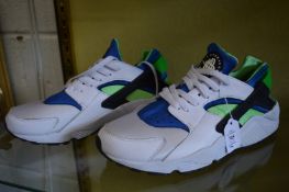 Three pairs of Nike trainers, size 11½, 11 & 12.