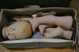 Porcelain doll parts.