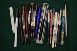 Quantity of pens.