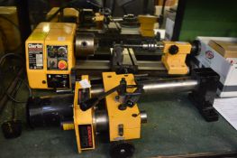 A Clarke CL250M lathe and milling attachment (see online images for further details).