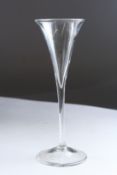 A GEORGIAN TOASTING GLASS. 8ins high.