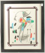 AFTER MIRO. Maravillas con Variaciones Acrosticas', colour print., 45 x 34cms