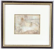 BERNARD DUNSTAN RA NEAC RWA (1920-2017) 'Early Summer morning', nude on a bed, pastel and crayon,