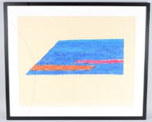 TREVOR BELL (1930-2017) Gulf, pastel on paper, signed in pencil, dated '78 55cm x 69cm